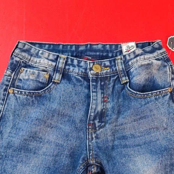 Billy Wear Jeans slim distressed blue boy's size 14 NWT - Picture 2 of 12